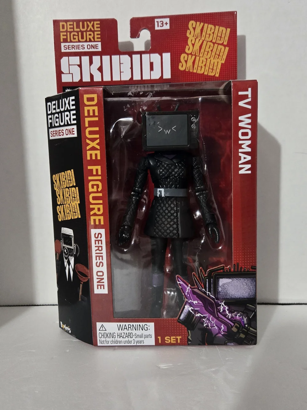 SET OF 4! Skibidi Toilet Deluxe Figure TV Woman Speakerman Cameraman Plungerman
